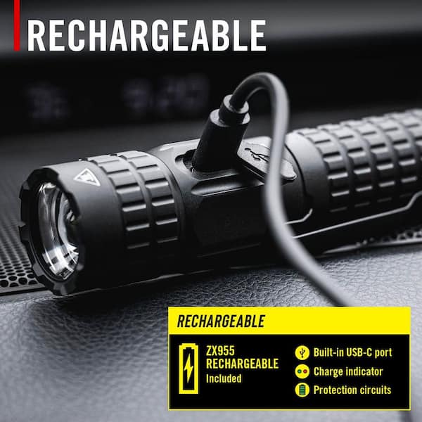 Coast PX200R 2000 Lumens Battery Powered Rechargeable LED Flashlight Coast PX200R 2000 Lumens Battery Powered Rechargeable LED Flashlight