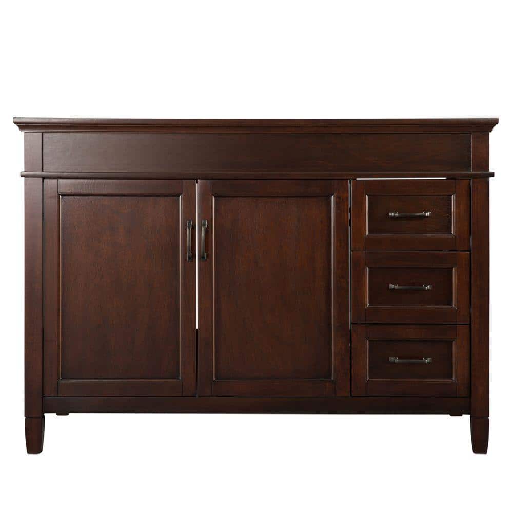 Bath Vanity Cabinet Only, 48 Inch Bathroom Vanity Without Top Home Depot