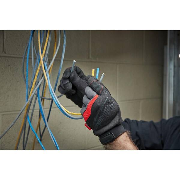 electrician fingerless gloves