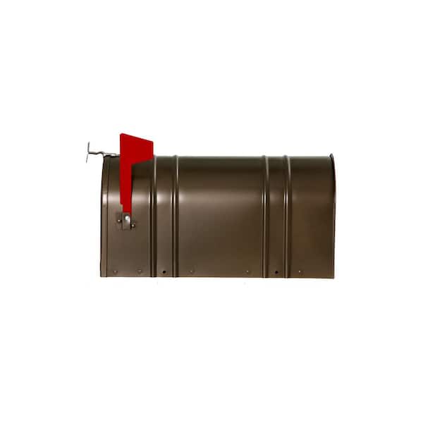Carlton Post-Mount T2 Mailbox, Bronze Carlton Post-Mount T2 Mailbox, Bronze