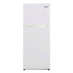 24 in. W 10 cu. ft. Top Freezer Refrigerator in White