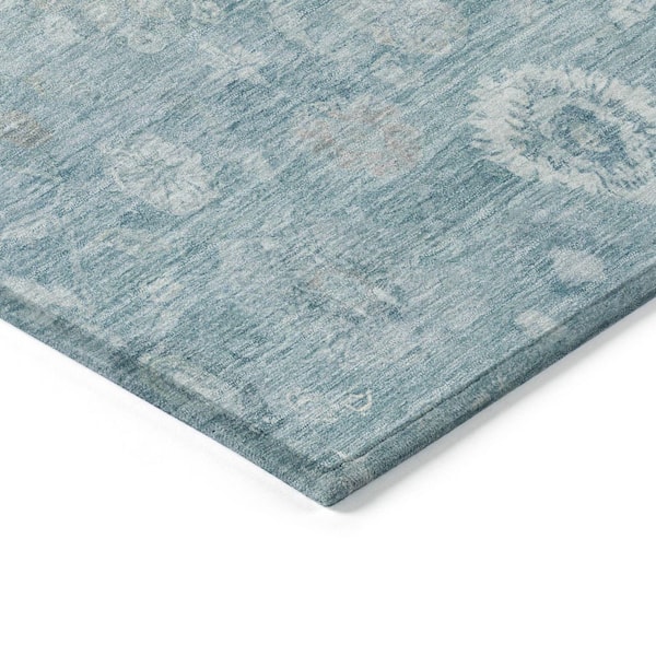 Chantille Machine Washable Indoor/Outdoor Abstract ACN1770 Blue 9 ft. x 12 ft. Area Rug