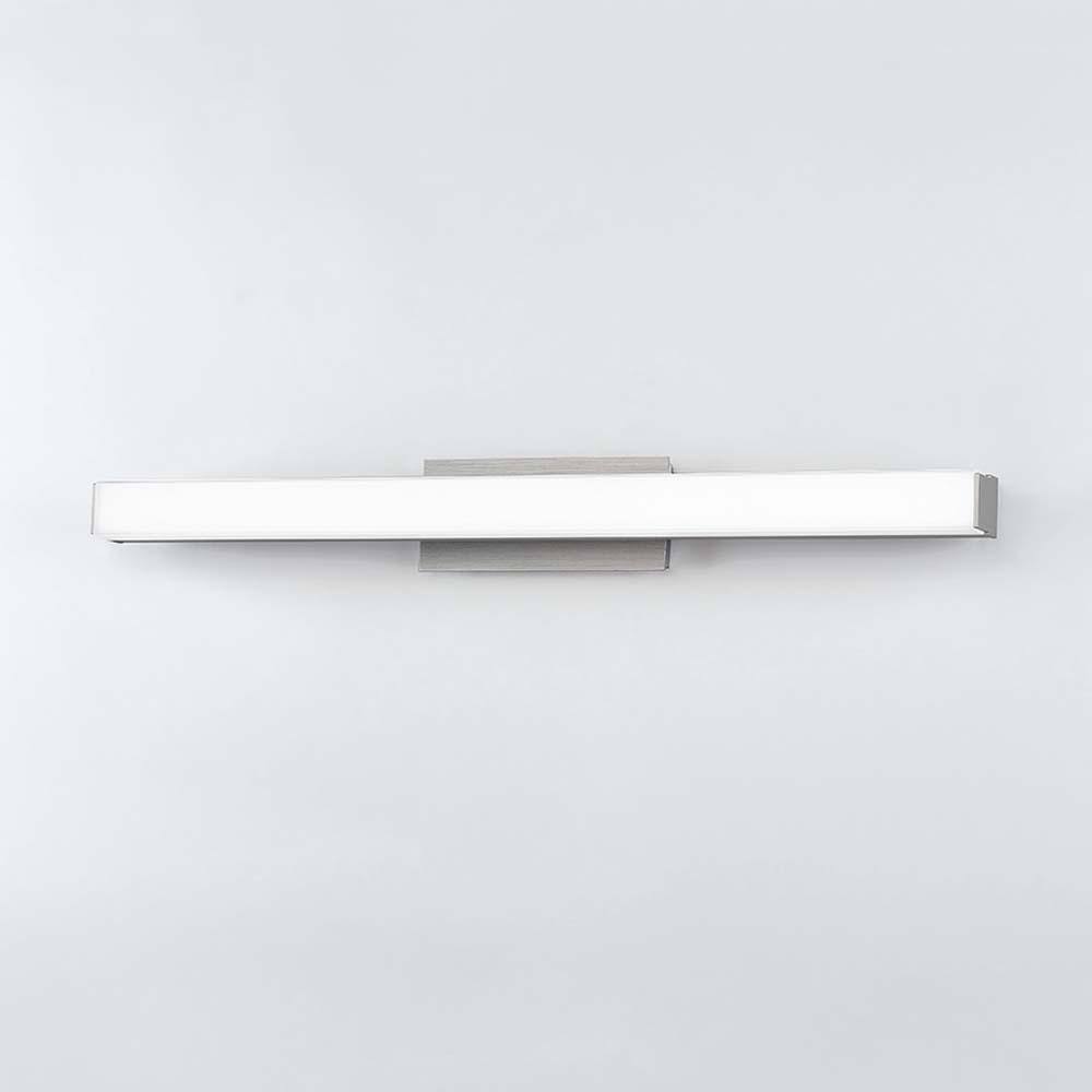 Brushed Aluminum 24" Dimmable LED Bathroom Vanity Light