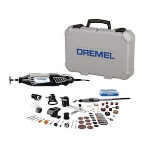 Dremel 200 Series 1.15 Amp Dual Speed Corded Rotary Tool Kit with 15  Accessories and 1 Attachment 200-1/15 - The Home Depot