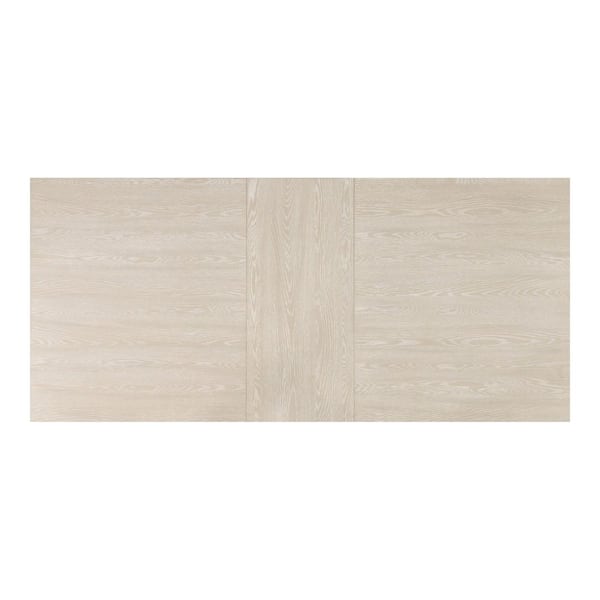 Billa Light Oak Wood 90 in. 4 Legs Extendable Dining Table (Seats-8)