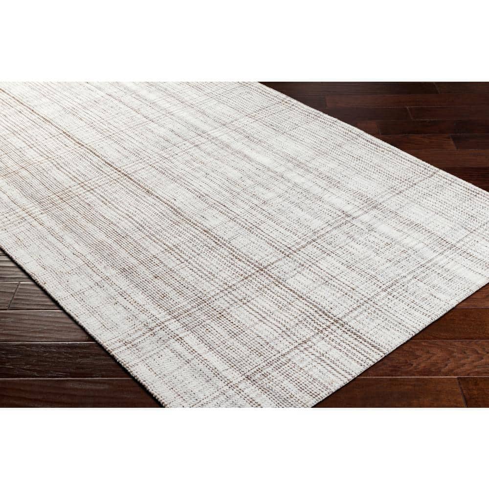 Sammy Off-White Hand-Woven Synthetic 6' x 9' Area Rug