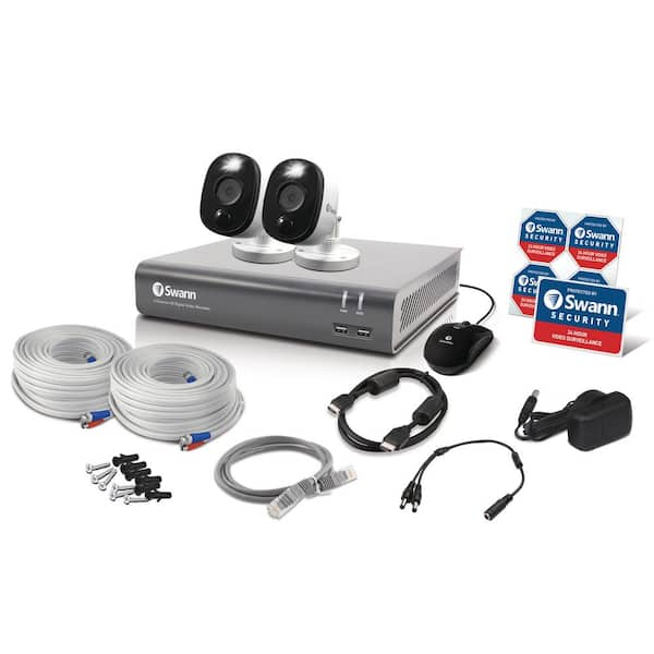 2 channel dvr security system