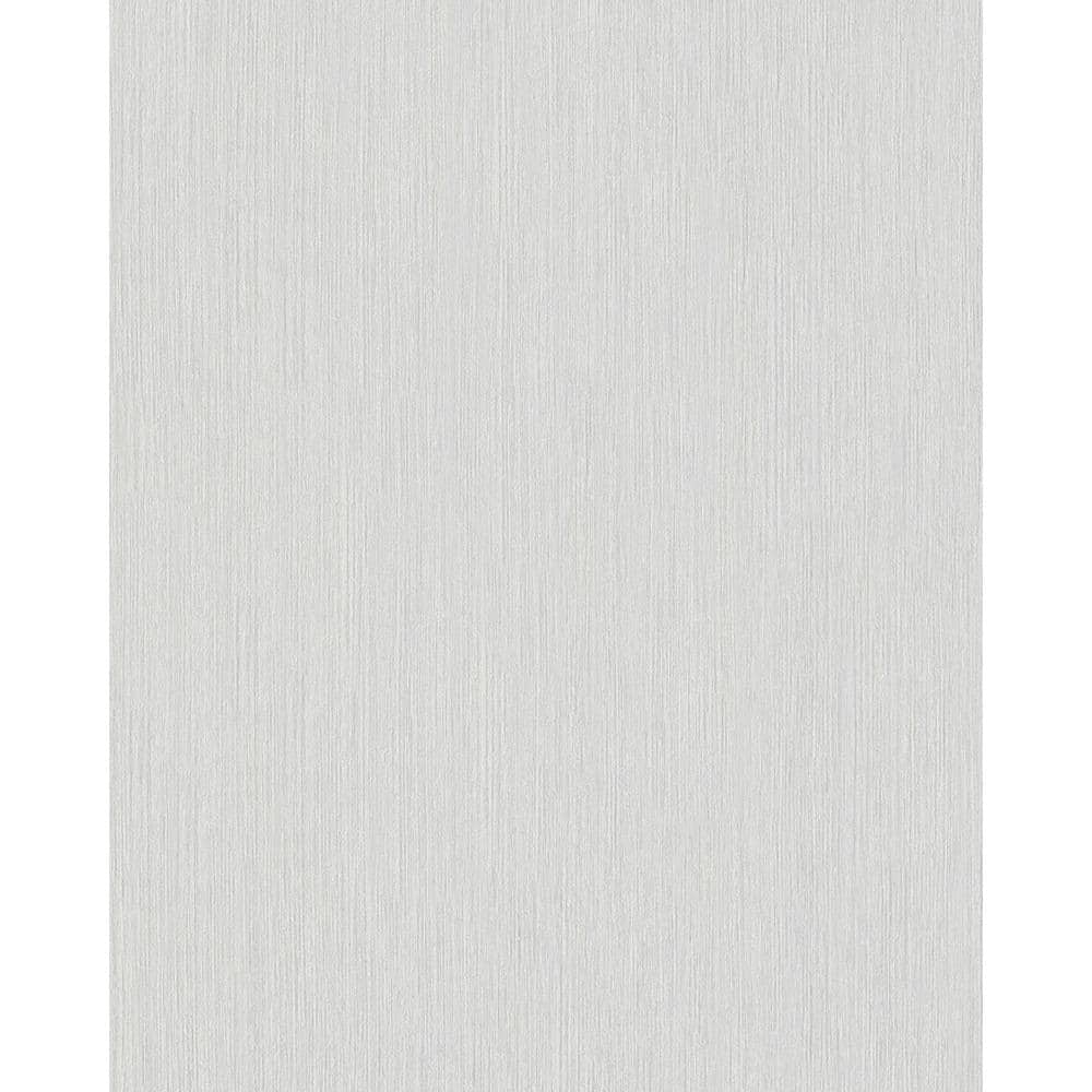 Silk Stripe Texture Grey Matte Finish Vinyl on Non-Woven Non-Pasted Wallpap