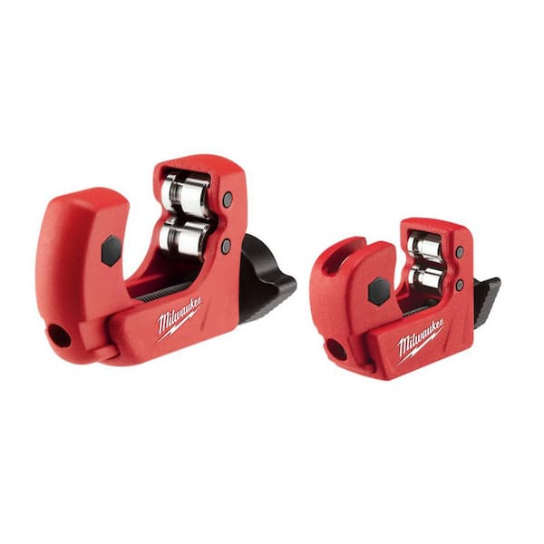 Milwaukee 1 in. Mini Copper Tubing Cutter with 1/2 in. Mini Copper Tubing Cutter