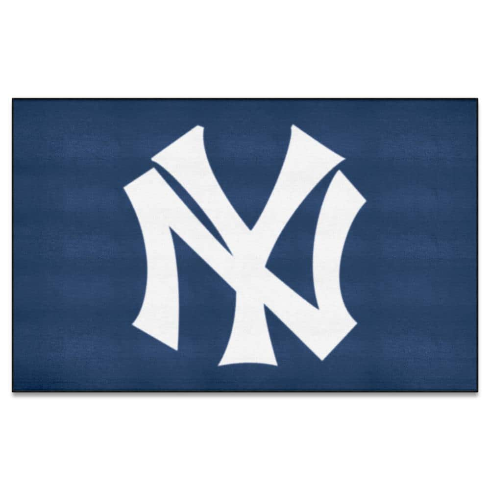  FANMATS MLB - New York Yankees Man Cave Rug - 5ft. X