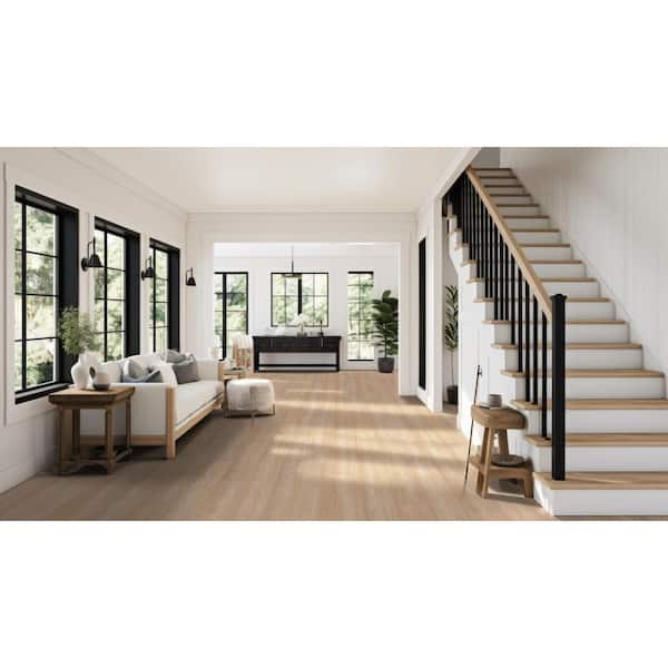 Ocean Oak 3/4 in. T x 0.64 in. W x 94 in. L Luxury Vinyl Quarter Round Molding