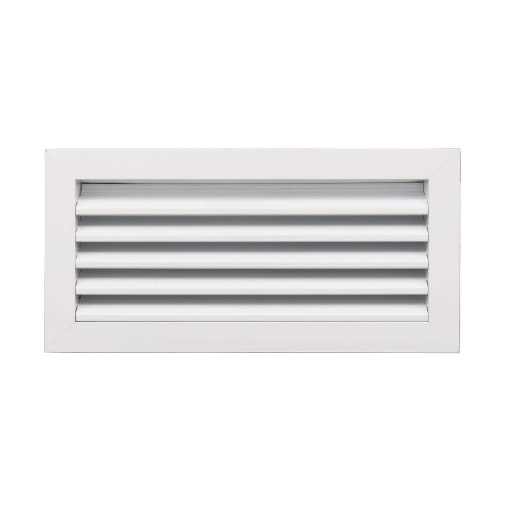 14 in. x 6 in. Aluminum Exterior Return Air Grille in White price history on PriceWatchPro