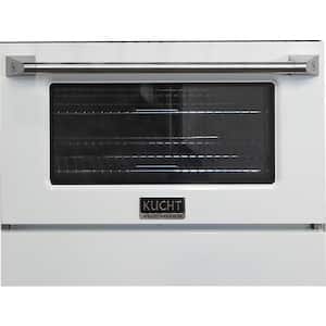 Oven Door and Kick-Plate 30 in. White Color for KNG301