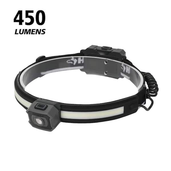 450 Lumen Dual Power Slim Band Headlamp