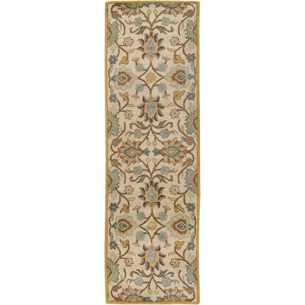 Artistic Weavers Artes Beige 3 ft. x 12 ft. Runner Rug