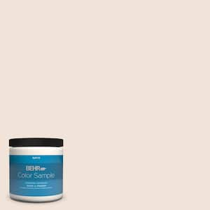 BEHR PREMIUM PLUS 8 oz. #W-B-120 Victorian Pearl Satin Enamel  Interior/Exterior Paint & Primer Color Sample B370016 - The Home Depot