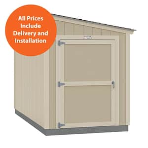 Tahoe Series Vista Installed Storage Shed 6 ft. x 12 ft. x 8 ft. 3 in. L2 Unpainted (72 sq. ft.)