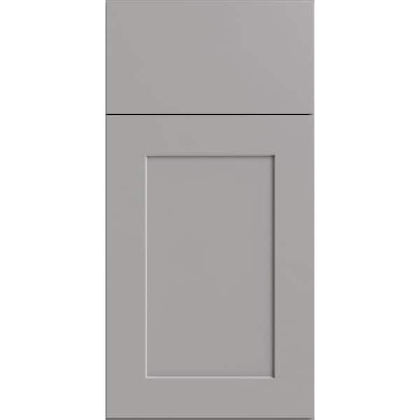 Dartmouth 7.5 in. W x 0.75 in. D x 7.5 in. H in Pearl Gray Cabinet Door Sample