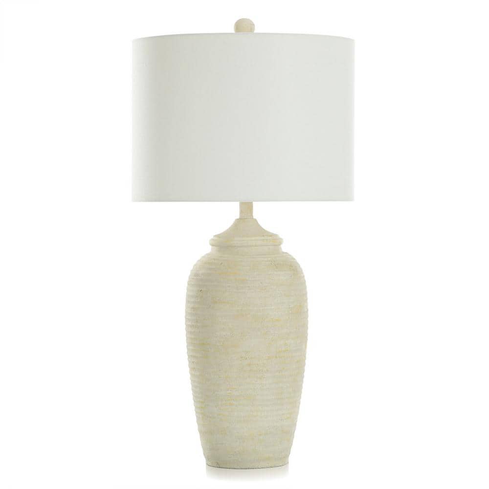 StyleCraft Charlotte 32 in. Multi-Cream, Off-White Urn Task
