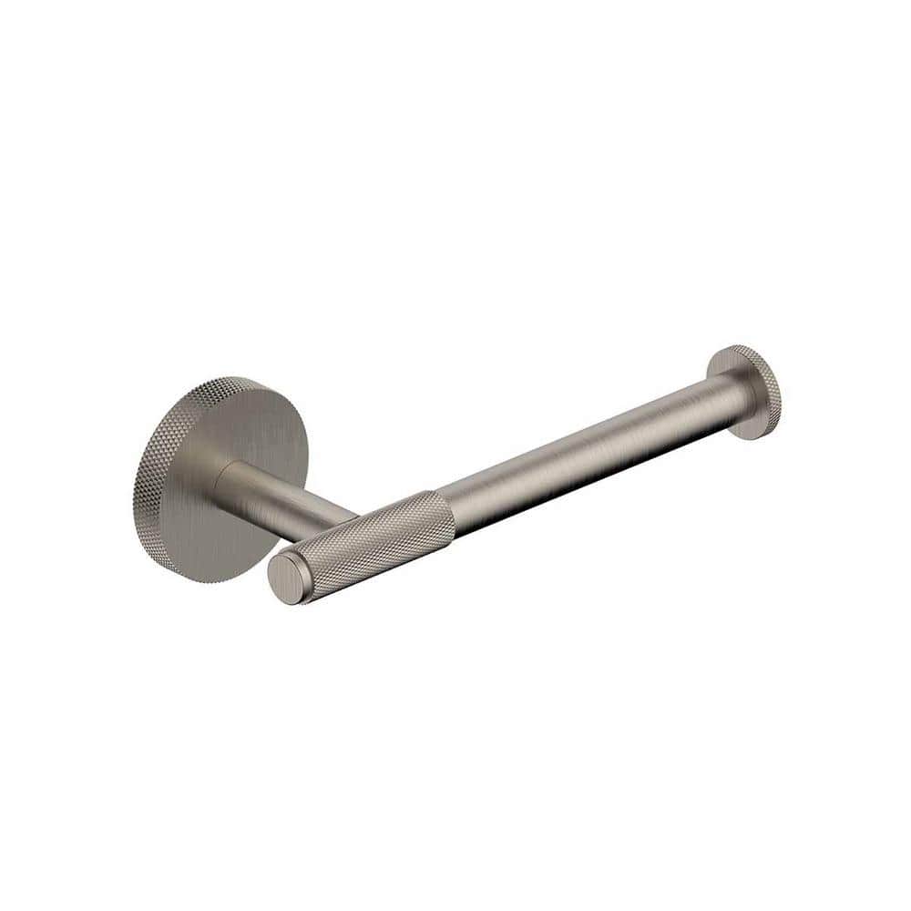 Brushed Nickel Wall Mounted Brass Toilet Paper Holder