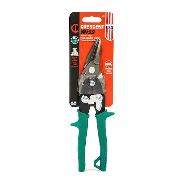 Crescent Wiss 9-3/4 in. Compound Action Straight and Right Cut