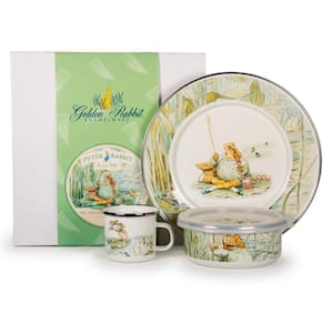 Jeremy Fisher 3-Piece Feeding Set with Plate Bowl and Mug