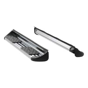 Polished Stainless Steel Side Entry Steps Truck Running Boards, Select Dodge, Ram 1500, Classic Quad Cab, Rocker Mount