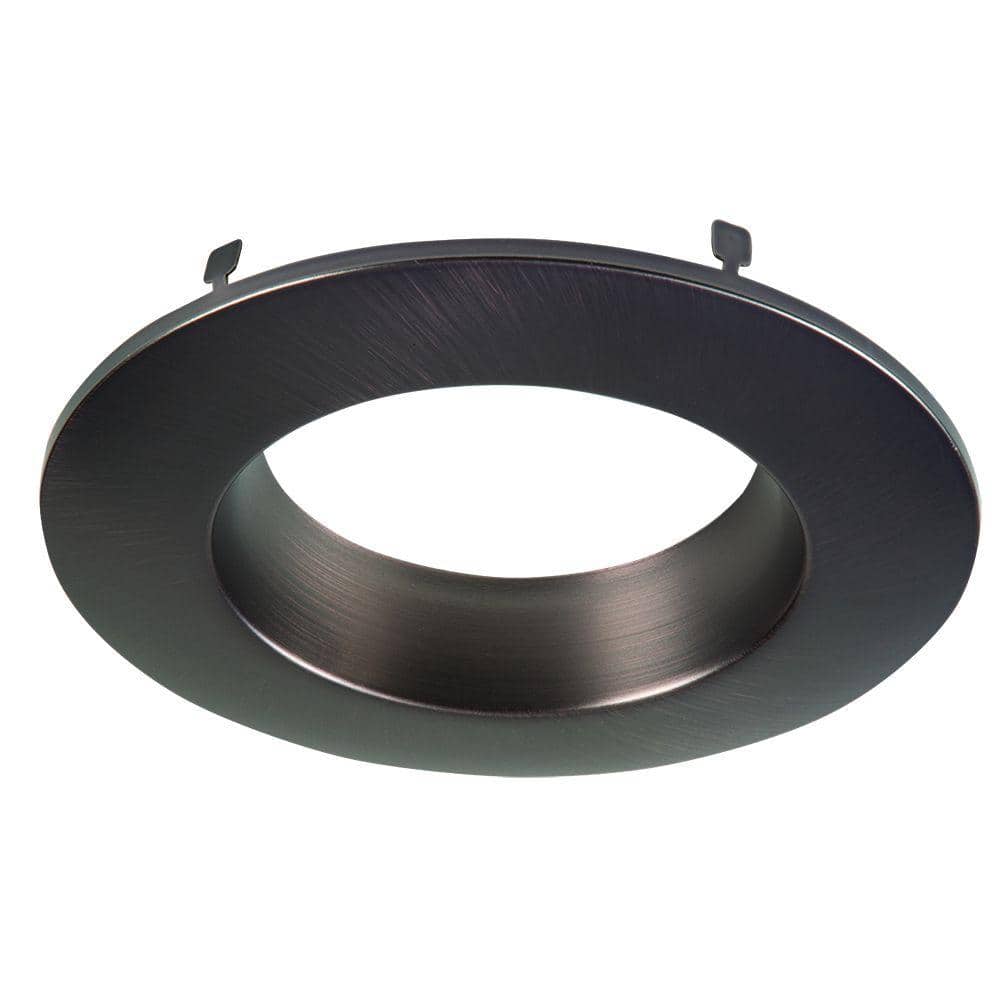Tuscan Bronze 4-Inch LED Recessed Lighting Trim Ring