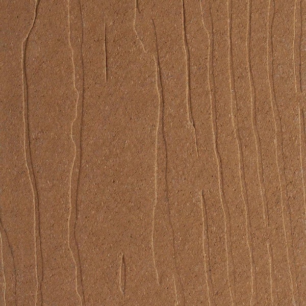 MoistureShield Vantage 1 in. x 5.4 in. x 12 ft. Rustic Cedar Composite Groove Decking Board (10-pack)