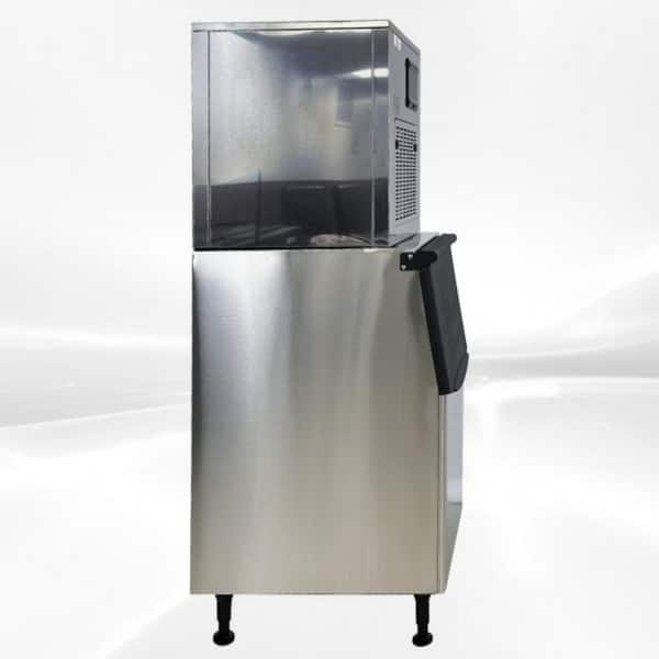 500 lbs. Freestanding Commercial Nugget Ice Maker in Stainless Steel