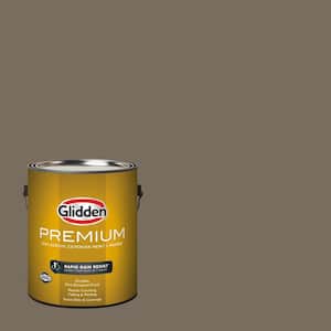 Glidden Premium 5 gal. PPG1025-6 Sleeping Giant Satin Exterior Latex ...