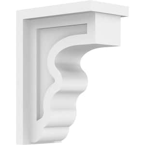3 in. x 7 in. x 5 in. Standard Highland Unfinsihed Architectural Grade PVC Corbel