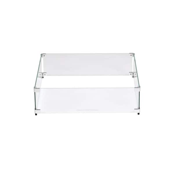 Pacific Arc | Clear Acrylic T-Square with Removable Head 18in