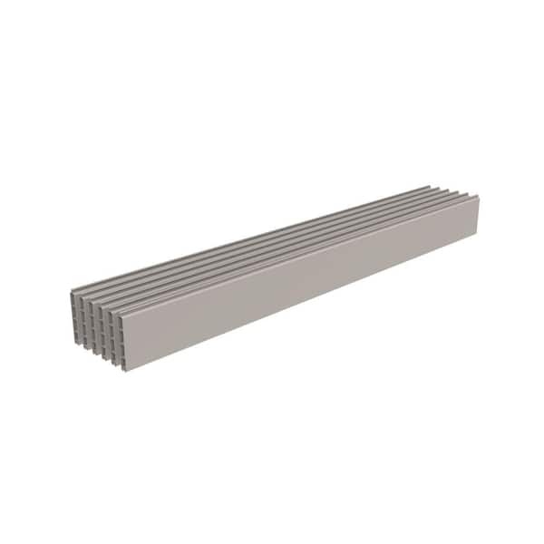Barrette Outdoor Living 6 in. Slate Gray Vinyl Privacy Boards (6-Pack)