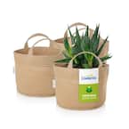 Coolaroo 5 Gal. Desert Sand Fabric Planting Garden Grow Bags with Handles  Planter Pot (5-Pack) 500603 - The Home Depot