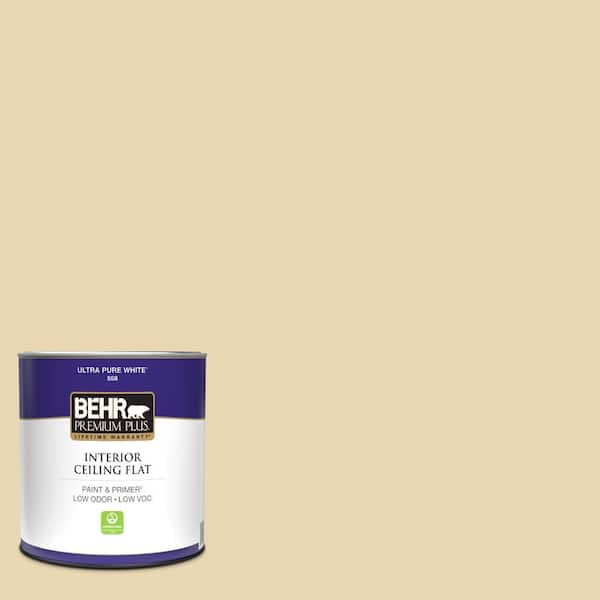 1 qt. #ICC-93 Champagne Gold Ceiling Flat Interior Paint