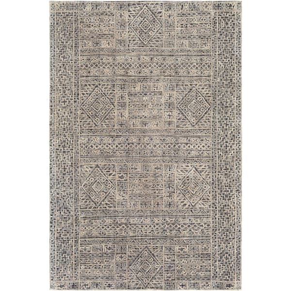 Artistic Weavers Madue Medium Gray Tribal 5 ft. x 8 ft. Indoor Area Rug