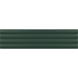 Arte 1.97 in. x 7.87 in. Matte Green Ceramic Subway Deco Wall and Floor Sample Tile (0.11 Sq. ft./case) (1-pack)