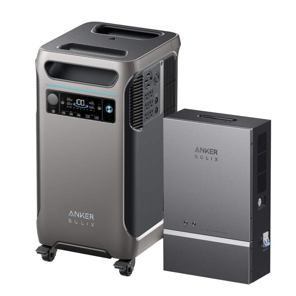 SOLIX F3800 6,000W 3,840Wh Whole-Home Bill-Saving Power Solution w/ Smart H