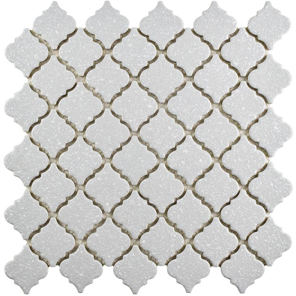Hudson Tangier Crystalline Grey 6 in. x 6 in. Porcelain Mosaic Take Home Tile Sample price history on PriceWatchPro