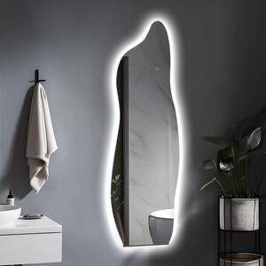 16 in. W x 55 in. H Full Length Novelty/Specialty Frameless Dimmable Wall-Mounted LED Bathroom Vanity Mirror