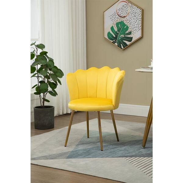 mustard dining chair