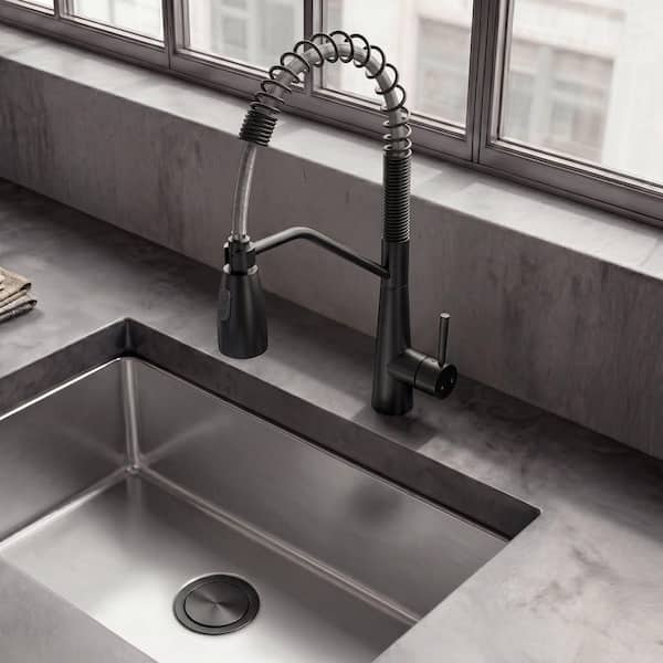 GRANDJOY 20 in. H 360° Swivel 1-Handle Commercial/Residential Pull