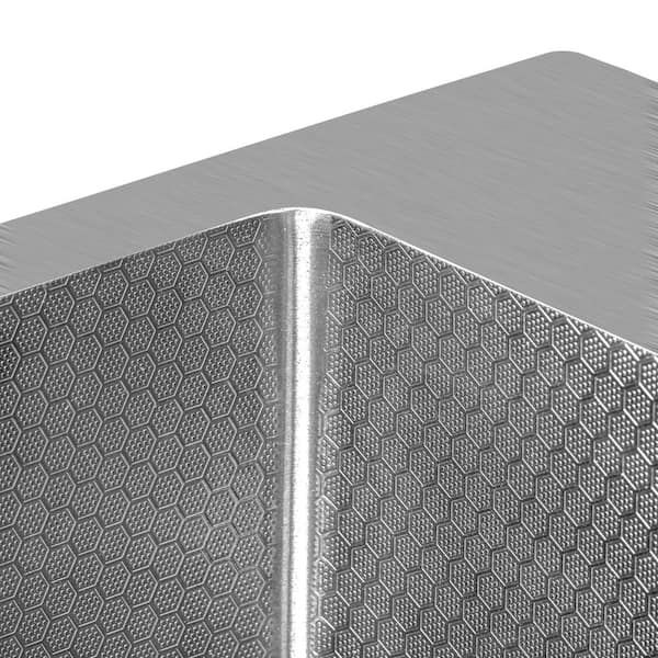 HEX 33 in. Drop-In Single Bowl Gunmetal Black Stainless Steel Kitchen Sink