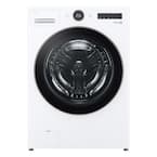 GE 4.8 cu. ft. Smart White Front Load Washer with OdorBlock UltraFresh ...