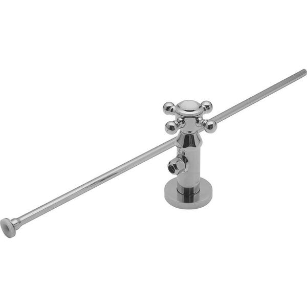 CALIFORNIA FAUCETS Deluxe Angle Stop Kit for Toilets in Satin Bronze