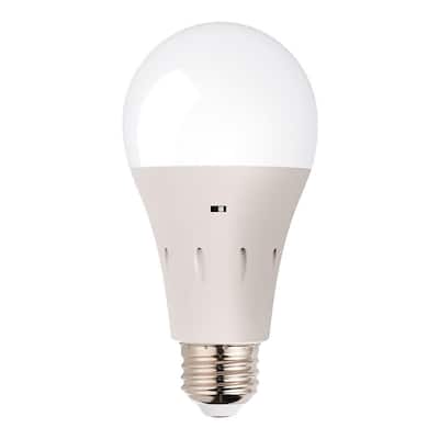 Sensor Brite 60-Watt A15 Soft White LED Light Bulb with Backup Battery SBTBB-PD60