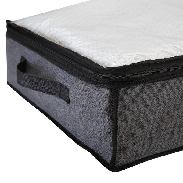 Simplify Black Underbed Storage Bag (24-in x 12-in x 18-in) in the