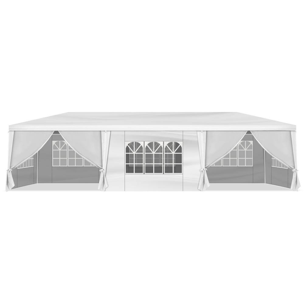 10 ft. x 30 ft. Outdoor Wedding Tent with 8 Removable Sidewalls in White price history on PriceWatchPro