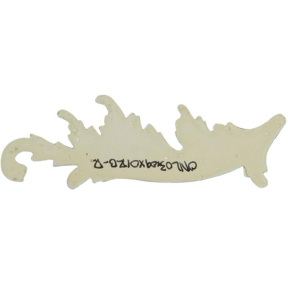 Primed Polyurethane Robin Scroll Left Onlay, 9-1/8"